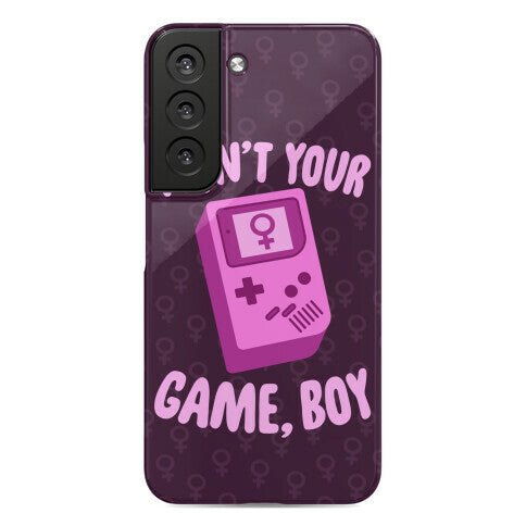 I Ain't Your Game, Boy Phone Case